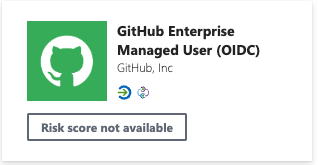 GitHub Enterprise Managed User (OIDC)